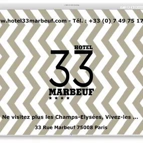 Bild von Hotel 33Marbeuf Champs-Élysées Paris