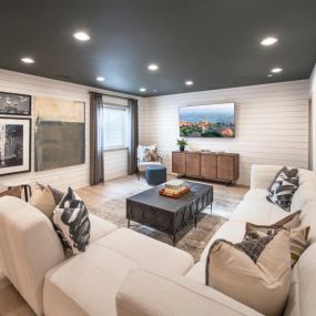 Basements create space for a media room or home gym—the possibilities are endless