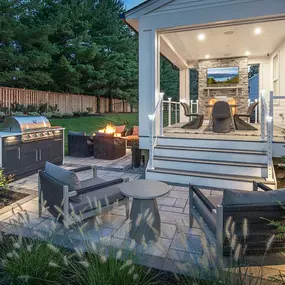 Create a backyard retreat with an outdoor living package