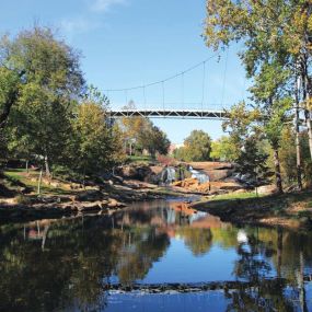 Natural setting minutes from Greenville, SC