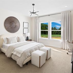 Spacious secondary bedrooms