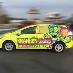 Charlotte vehicle wraps