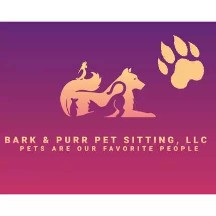 Logo fra Bark & Purr Pet Sitting, LLC