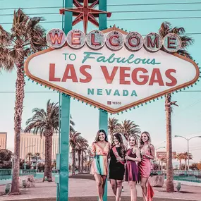 Experience the glitz and glamour of Vegas with your favorite ladies by your side.