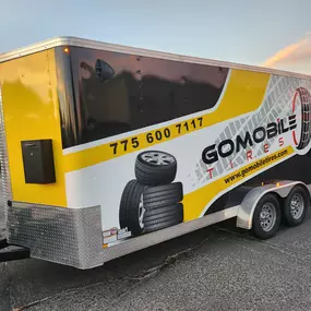 Go Mobile Tires Trailer