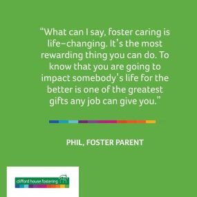 Clifford House Fostering foster parent quote