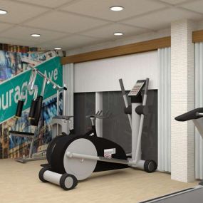 Health club  fitness center  gym