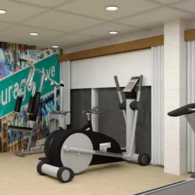 Health club  fitness center  gym