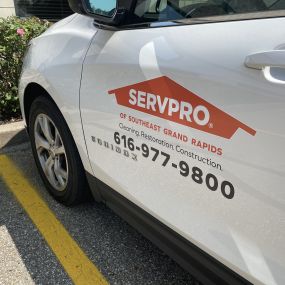 Our Marketing Vehicle for Servpro of Southeast Grand Rapids