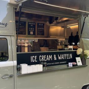 Ice Cream & Waffle Food Truck