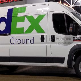 fed ex truck upfitted