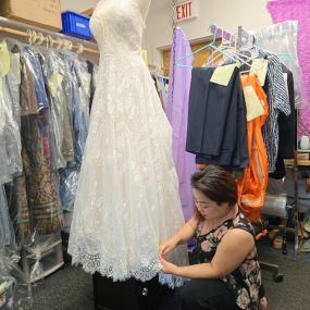 Experience the difference of personalized bridal alterations.