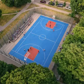 Chamberlain Contractors offers sports court installation services in Maryland, Delaware, Southern Pennsylvania, and Northern Virginia. Get a quote today!