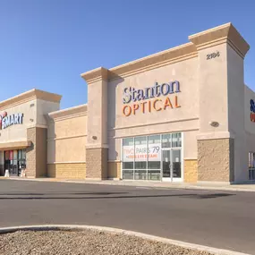 Storefront at Stanton Optical store in El Centro CA 92243