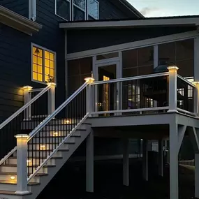 Deck Lighting Installation Contractors in North Carolina