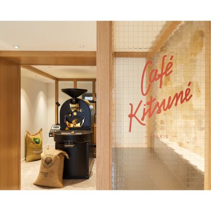 Logótipo de Café Kitsuné Vertbois