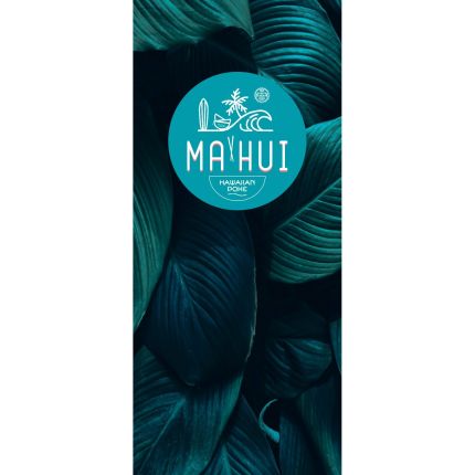 Logotipo de Mahui Poke bowl