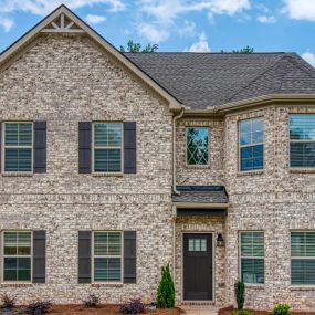 All brick 2 story home in the DRB Homes Traditions at Crystal Lake community