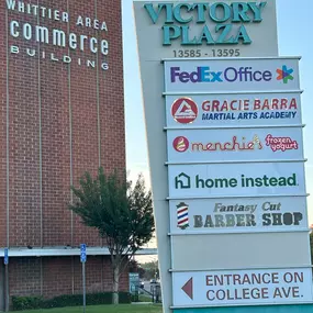 Whittier Blvd Signage. New Brand! Love the green!