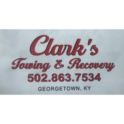 Logotyp från Clark's Towing and Recovery