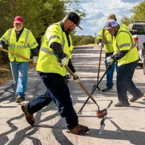 Extend the life of your asphalt surface with professional crack filling services from Pro-Pave Inc. Contact us today to receive a quote!