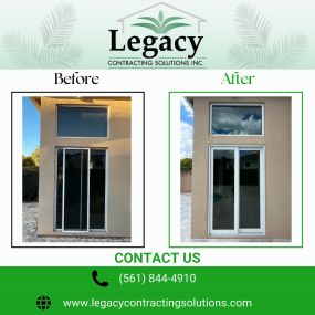 We install all types of impact windows and doors. Hurricane Ready!