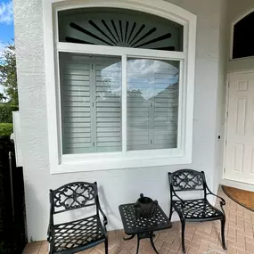 Brand new impact windows we installed for this customer in Palm Beach Gardens!