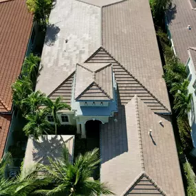 We replaced this roof and installed this flat tile from Eagle. The color is called Santa Paula.