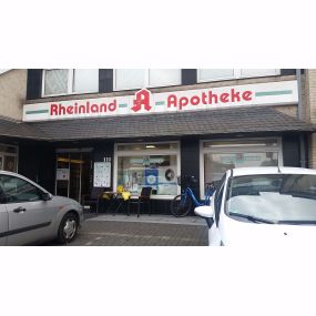 Aussenansicht der Rheinland-Apotheke