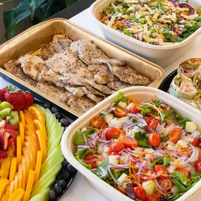 Catering Package - Fruit Platter, Grilled Chicken, House Salad, Wrap platter