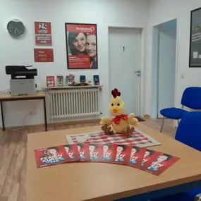 Lippstadt Tisch mit Infomaterial