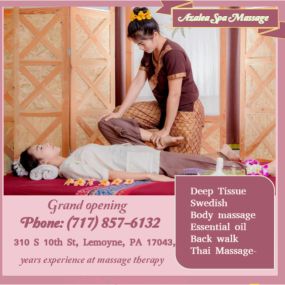 Thai massage is a traditional massage that uses acupressure and assisted yoga postures. 
Thai massage is said to be both relaxing and energizing.