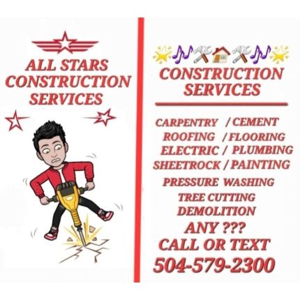 Logotyp från 1 All Stars Construction Services