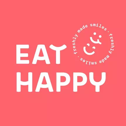 Logótipo de EAT HAPPY