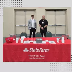 John and Tharsis are at the UGA Spring Career & Internship Fair for Shane Dekle State Farm. Stop by to learn more and say hello!