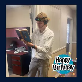 Wishing Ethan a very happy birthday! His unique flair keeps things lively in the office and we're so glad he's part of our team. We hope he has the best day