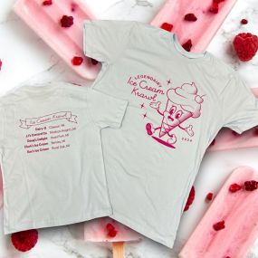 Adult and youth tees for Ice Cream Krawl