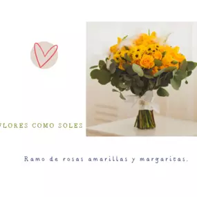 Bild von Flores como soles