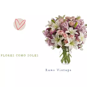 Bild von Flores como soles