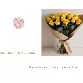 Bild von Flores como soles