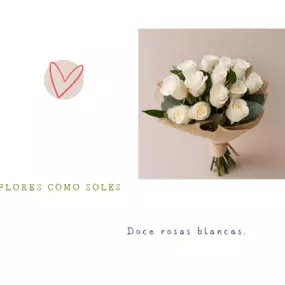Bild von Flores como soles