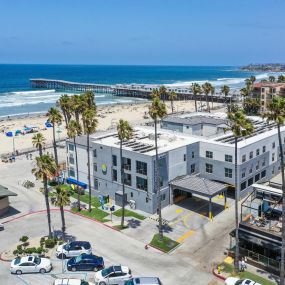 Ocean Park Inn Aerial Photo