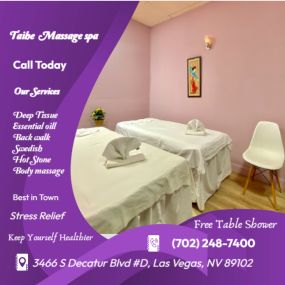 Our traditional full body massage in Las Vegas, NV
includes a combination of different massage therapies like 
Swedish Massage, Deep Tissue,  Sports Massage,  Hot Oil Massage
at reasonable prices.