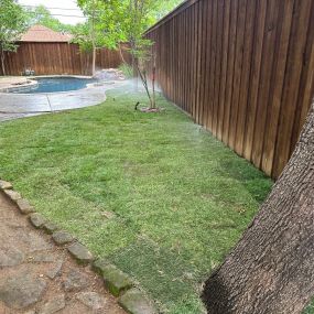 Bild von Mean Green Lawn and Landscape