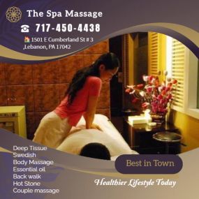 Rose Spa Massage is the place where you can have tranquility, absolute unwinding and restoration of your mind, 
soul, and body. We provide to YOU an amazing relaxation massage along with therapeutic sessions 
that realigns and mitigates your body with a light to medium touch.