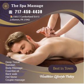 Our traditional full body massage in Lebanon, PA
includes a combination of different massage therapies like 
Swedish Massage, Deep Tissue,  Sports Massage,  Hot Oil Massage
at reasonable prices.