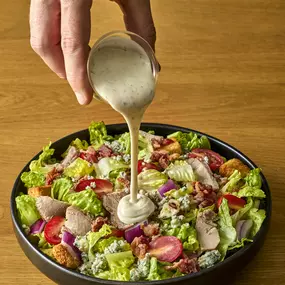 Steakhouse Chopped Salad with Ranch Dressing