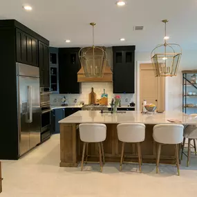 After photo of a beautiful kitchen remodel completed by Trent Massey Construction