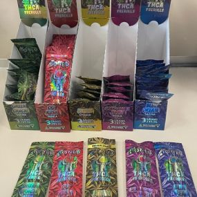 Get Wright Lounge presents a delicious array of marijuana edibles, perfect for those who prefer an alternative to smoking. Our edibles come in various forms and flavors, offering a tasty and discreet way to consume cannabis. Enjoy the benefits of marijuana with our expertly crafted edibles.