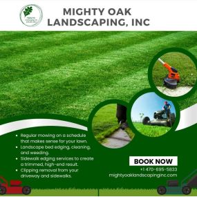 Mighty Oak Landscaping Inc. offers comprehensive lawn care services to keep your yard looking its best. Our skilled team ensures your lawn is healthy, vibrant, and well-maintained throughout the year. Trust us for all your lawn care needs and enjoy a beautiful, lush landscape.